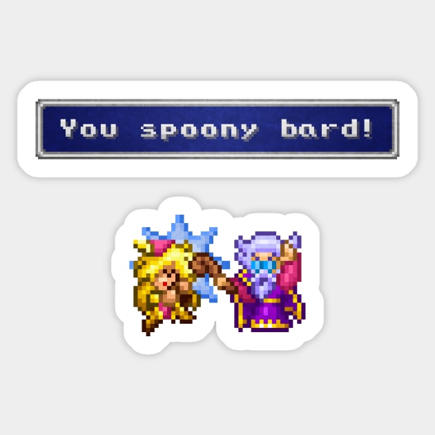 You Spoony Bard! Sticker by Kari Likelikes